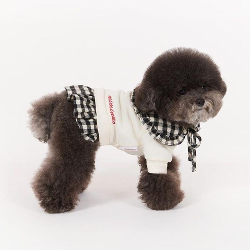 MIMINKO Check Cape Dress SET [DW4AO1230]