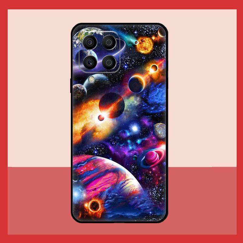 Outer Space Planet Stars Moon Case For Samsung Galaxy M11 M31 M14 M34 M54 M12 M32 M52 M15 M13 M06 M16 M36 M56 M53 M35 M55