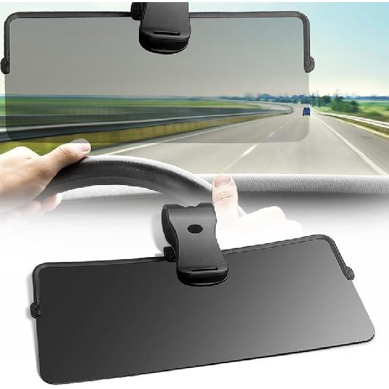 Sun Visor For SUV, Sun Visor Extender For Car Easy To Tall, UV400 Anti-Glare Protects From Glare, UV Rays, Snow Blindness For Safe Driving, Universal