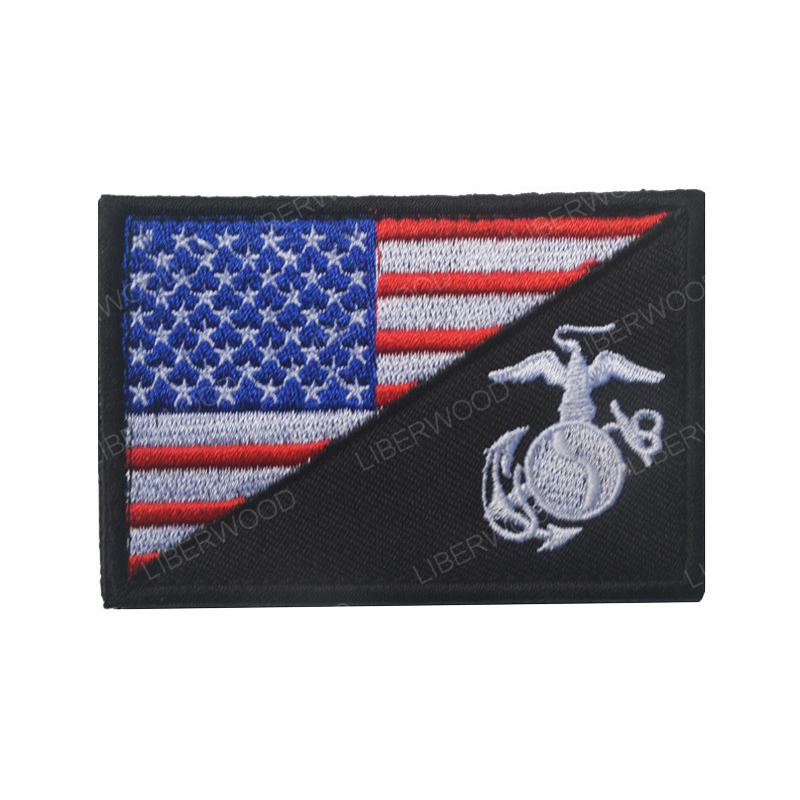 US MARINE SEAL TEAM TRIDENT USA FLAGGE MILSPEC TAKTISCHER HAKEN