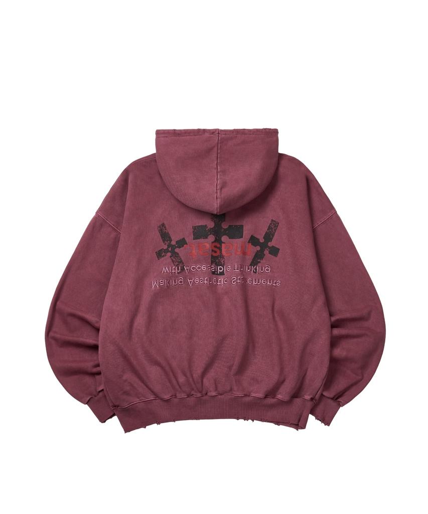 Masat P. Crusades Hood Zip _ Solid Pink