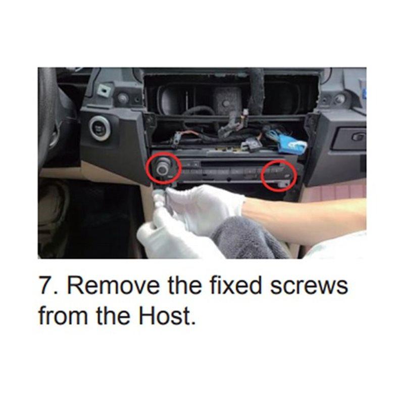Car Radio Auxiliary Adapter For BMW 5 Series Seires E60 E61 E63 E64 CCC System 2002-2009 Special Aux Activator