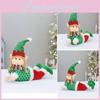 Whimsical Elf Plush Doll With Sleigh For Creative Christmas Decorations And Gifts