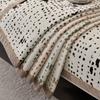 Living Room Non-Slip Armrest Backrest Sofa Cushion Mat  Universal Chenille Sofa Slipcover Luxury Fleck Sofa Cushion Covers