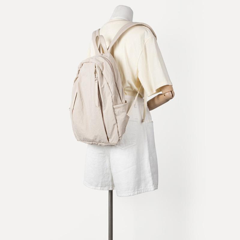 Large Capacity Women Backpack Lightweight and Versatile College Student Backpack Fit A4 Paper