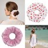 Ruched Hair Scrunchies Thick Updo Oversized Hair Scrunchy Elegant Hair Rope Scrunchy Women Ponytail Holder