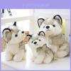 Entzückende Husky Plüschpuppe Weiches Spielzeug Perfektes Weihnachtsgeschenk Für Kinder Und Babys