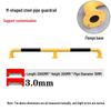 U-Shaped Steel Car Wheel Stopper & Reversing Limit Rod