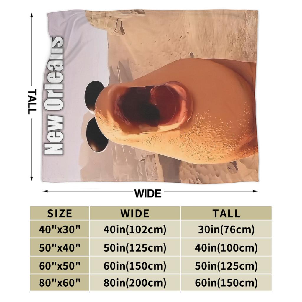 Super Soft Funny Robert Help Marcus The Worm Throw Blanket Premium Fleece Flannel Lightweight Bed Blanket Cozy Fluffy Blankets