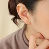 Lunne 14K Triple Q Bar Piercing (14K Gold) (Bar Thickness 1Mm) #Pib13