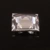 AAA Flawless 14x14 Heated Ceylon White Sapphire Square Cut Loose Gemstone