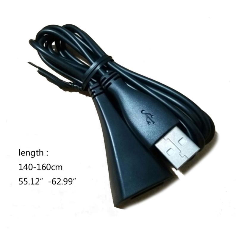 Premium Metal Plastic USB Extension Cord With 150CM Length For Wireless Receiver Positioning