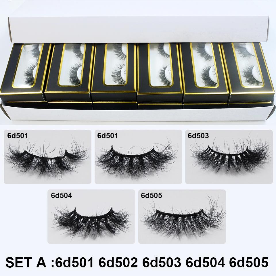Lashes Bulk Wholesale 5/10/30/50 Pairs Mink Lashes 10mm-18mm Fluffy Volume Natural Eyelashes Makeup