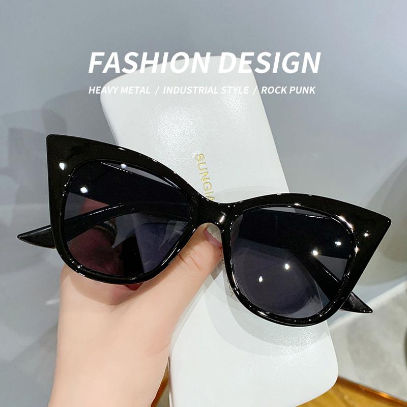 European And American Trend New Sunglasses Retro Cat Eye Small Frame Ladies Sun Glasses Fashion Shade Men And Women Eyewear