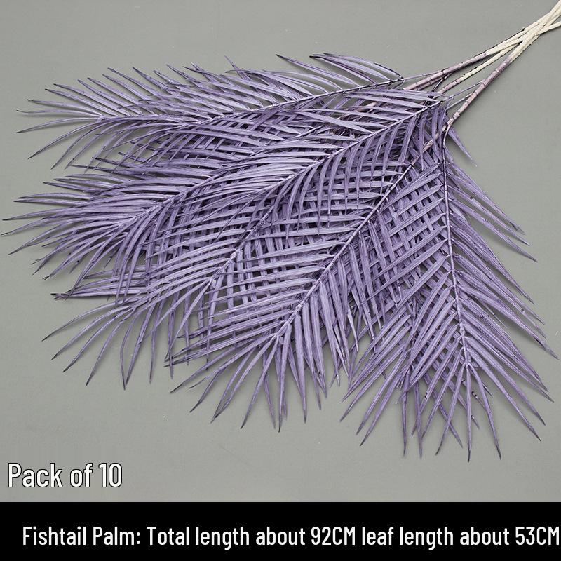 10-Piece Purple Floral Artificial Flower Set for Wedding and Aisle Decor