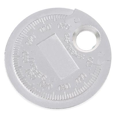 Bougie Afstandsmeter Gereedschap Meting Munt-Type 0.6-2.4Mm Bereik Bougie Meetinstrument