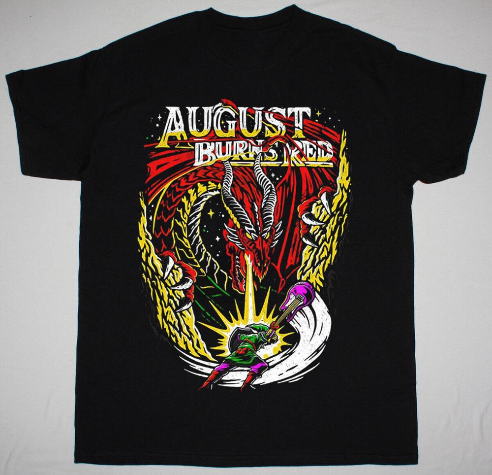 The Legend August burns red Short Sleeve Black  Shirt Unisex T-Shirt XXL