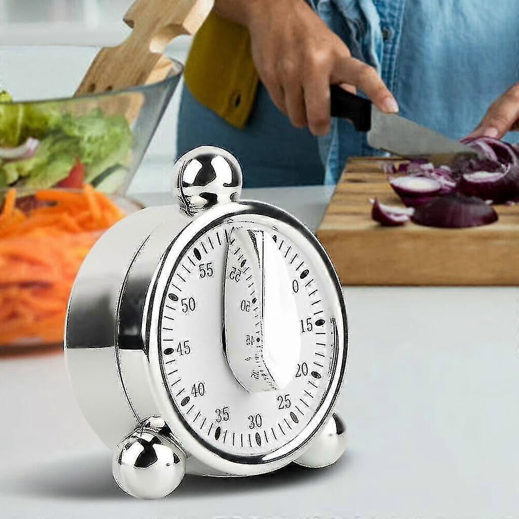 60 Minutes Kitchen Mechanical Timer Baking Cooking Reminder