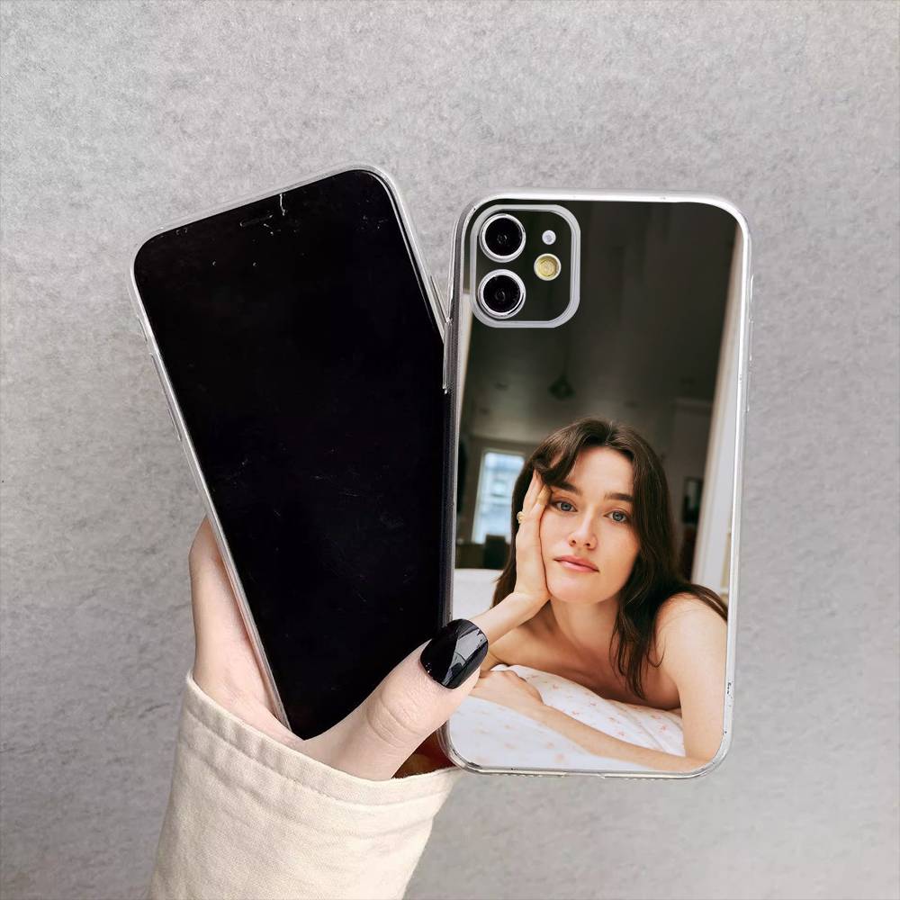 Sarah Pidgeon Handyhülle Für iPhone17,16,15,14,13,12,11 Plus,Pro Max Weiche Transparente Hülle