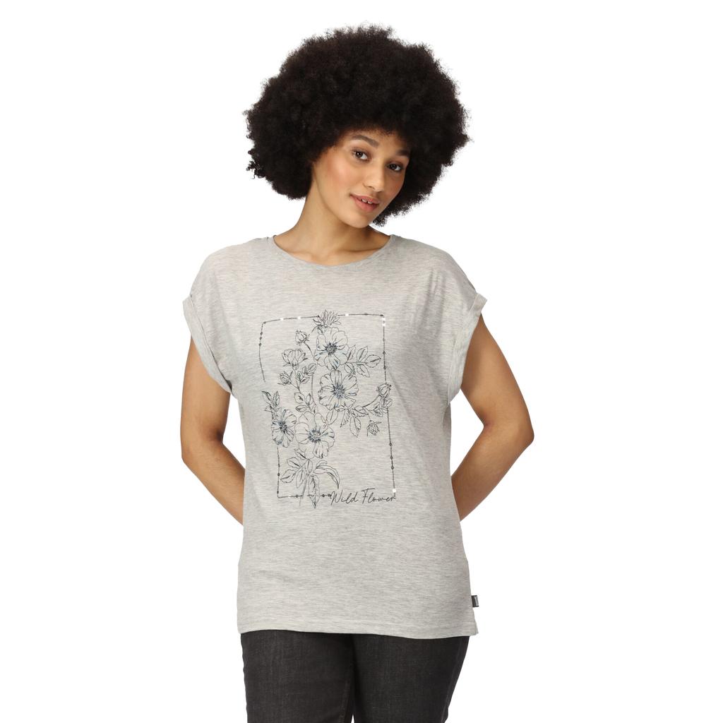 Regatta Womens/Ladies Roselynn Wild Flowers T-Shirt