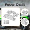 Skid Plate Aluminum Alloy Accessory Spare Parts Lightweight Replace Upgrades Part for 1/18 RC