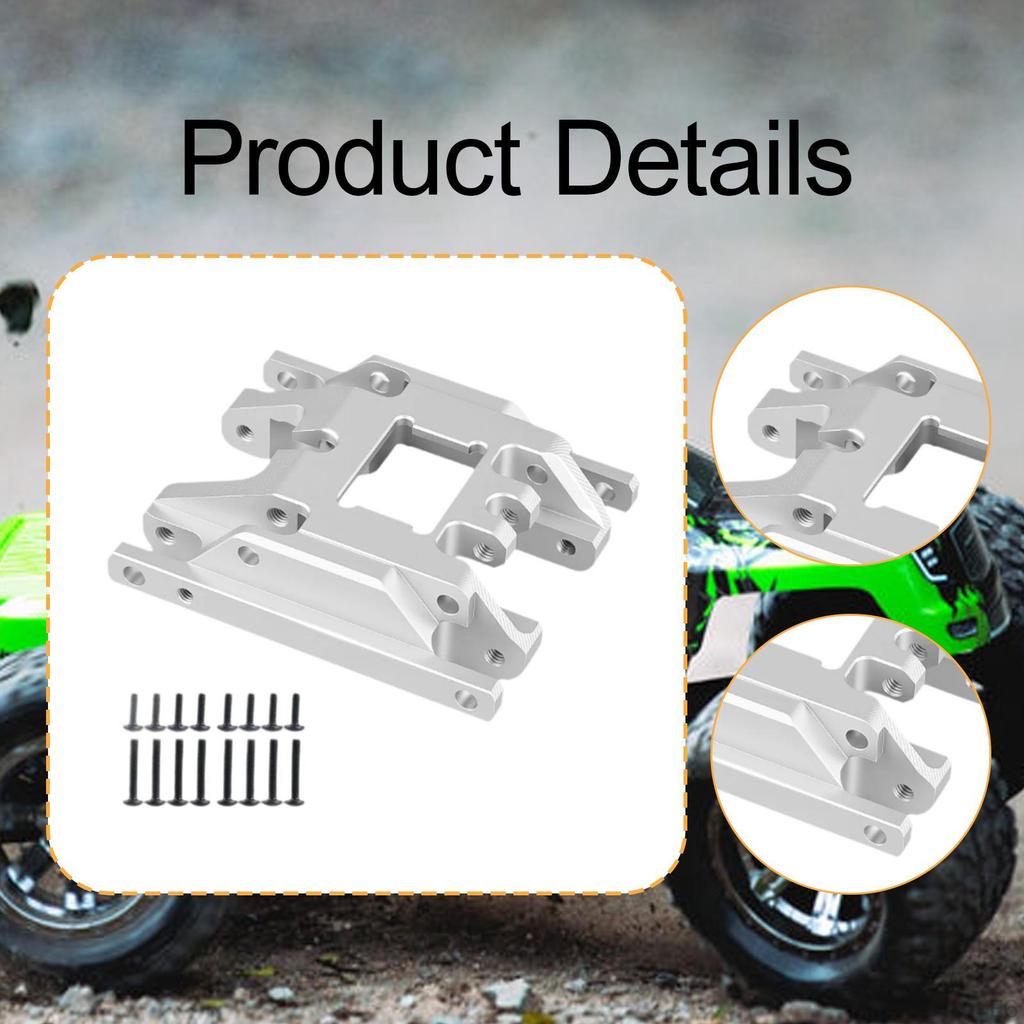 Skid Plate Aluminum Alloy Accessory Spare Parts Lightweight Replace Upgrades Part for 1/18 RC