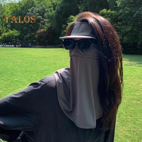 Sunscreen Face Guard with UPF50+ Sun Protection Lightweight Ice Silk Sun Hat 360 Degree Full Coverage Neck Gaiter