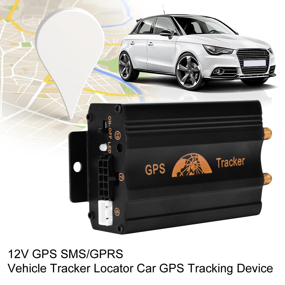 12V GPS SMS/GPRS Vehicle Tracker Locator Car GPS Tracking Device
