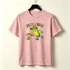 Pickle Rush Graphic TShirt Funny Pickle Cartoon Pickleball Paddle Print Black White Cotton Tee Casual Streetwear Unisex Unisex