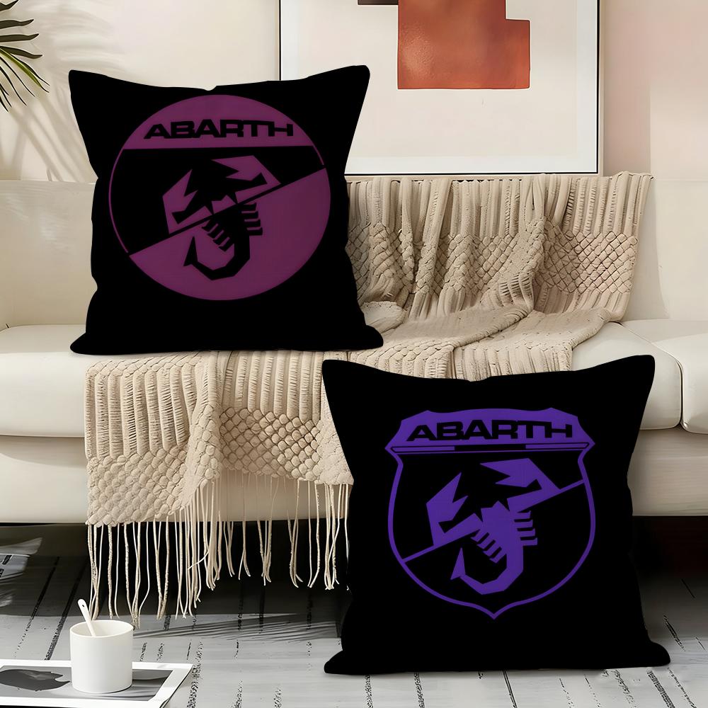 A-Abarth Fashion Brand Pillow Case Pillowcase, Double-sided Printed, Sofa Cushion, Bedroom Headboard Pillow
