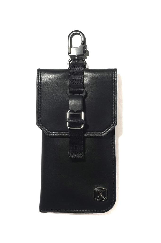 [Assob] Sunglasses Case HABIT SHOULDER SERIES WATER PROOF JES LEATHER SUNGLASSES CASE Sunglasses Case BLACK