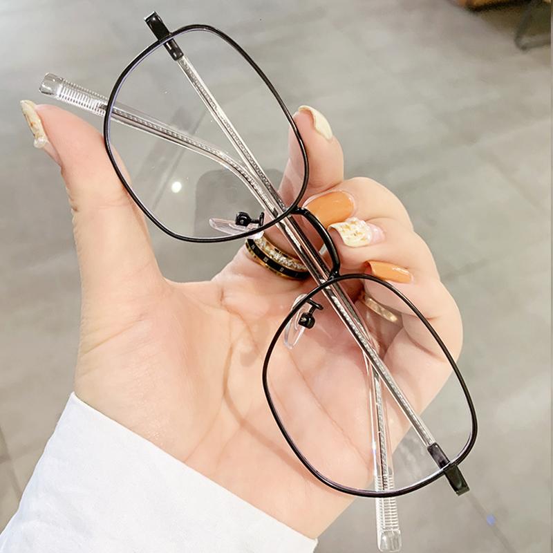 Fashion Square Anti Blue Light Reading Glasses Women Luxury Designer Optics Spectacle Finished Hyperopia Eyewear +2 +3.5