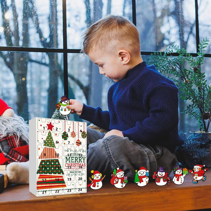 Christmas Advent Calendar Ornaments Advent Christmas Tree Decoration Wall Hangings Christmas Tree Christmas Countdown Calendar