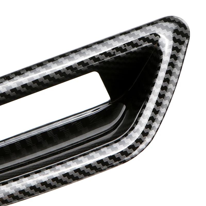 Car Exterior Door Bowl Decor Sticker for Nissan X-Trail X Trail Rogue T32 2014-2019 Car Rear Trunk Tail Door Bowl Trim Cover