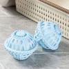 Laundry Ball Pet Hair Remover Debris Remover Clothes Crease Reduction Tool with Textured Surfaces Pet Hair Filter Sponge
