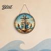 Nautical Wall Art Decorative Hanging Sign Lightweight Wooden Sign with Marine Elements