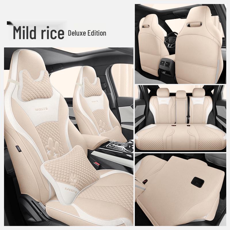 23 BYD Qin Plus DMI Full Wrap Seat Cover - All-Season Special Fabric for Plus/EV Models