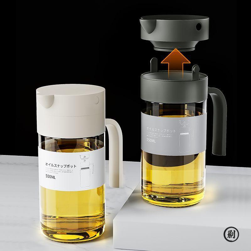 The Ultimate Frying Companion! 550ml Oil Bottle for Kitchen – Perfect Control, Zero Waste, Easy Refill