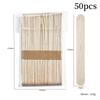 100 Wooden Waxing Spatulas for Hair Removal - Multiple Sizes