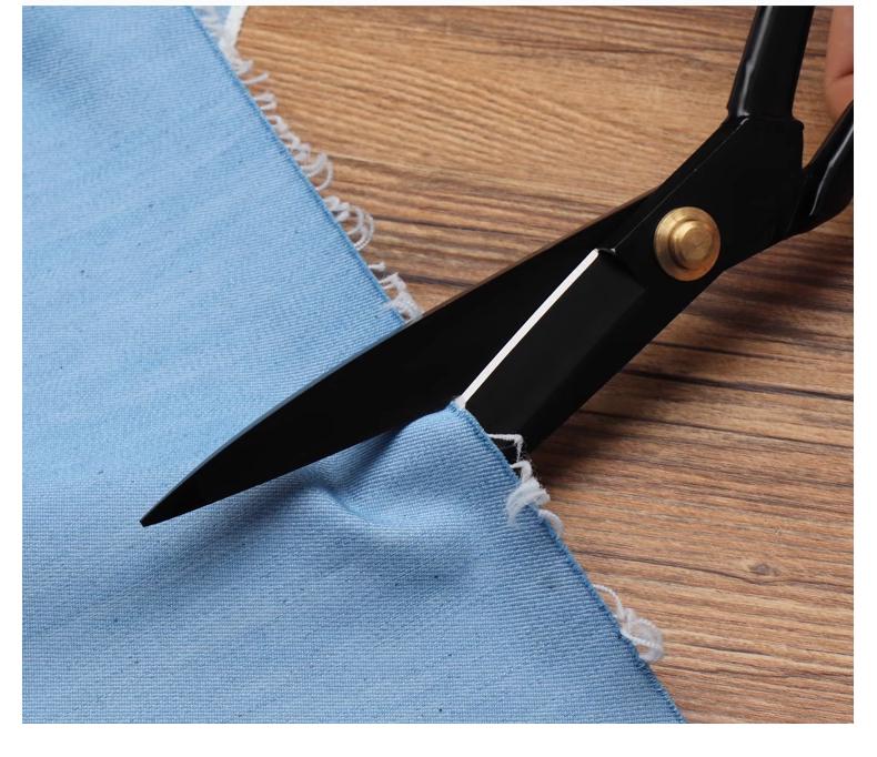 Professional Manganese Steel Fabric and Thread Tailor Scissors for Sewing and Fashion Design