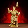 Tongtianxia Brass Heavenly Ornaments Four Great Kings Holding The Kingdom Growth Wide Eyes Multi-Eared King