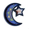Ramadan Eid Tray Decoration Decorative Table Multipurpose Craft Serve Plate Moon Star