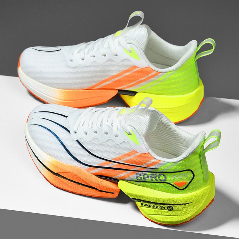Chitu 8PRO New Popcorn Soft Sole Non-slip Men's and Women's Sports Shoes Youth Carbon Plate Lightweight Professional Running Shoes