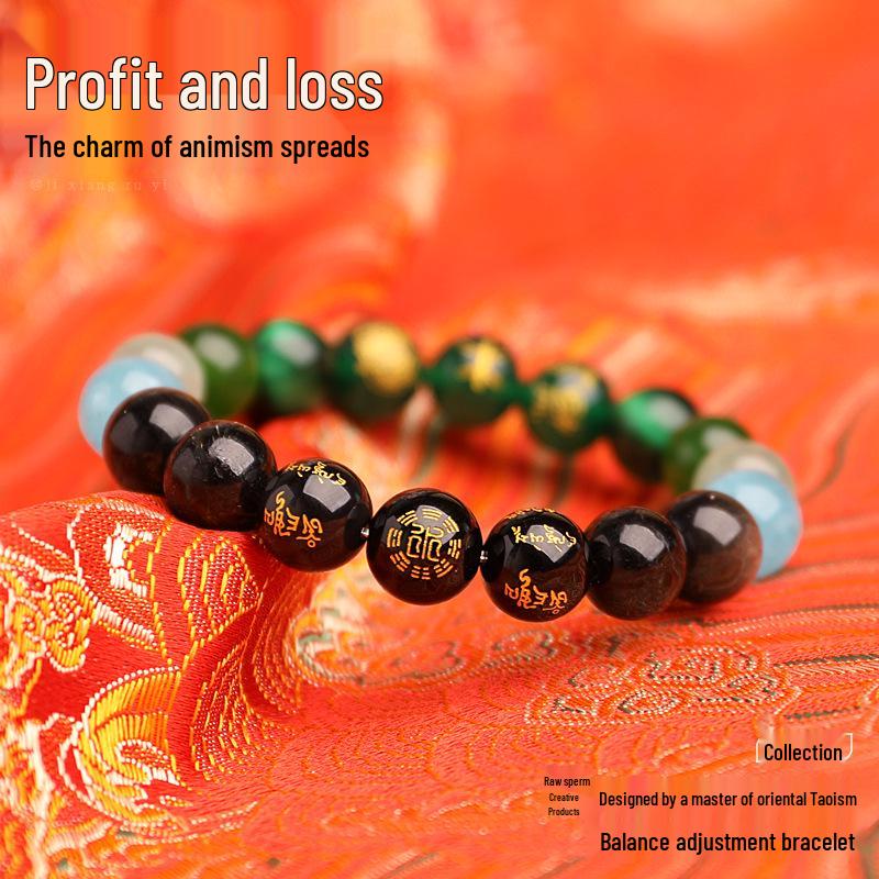 Auspicious Multi-Treasure Crystal Bracelet: Five Paths to Wealth with Wood & Fire Attributes