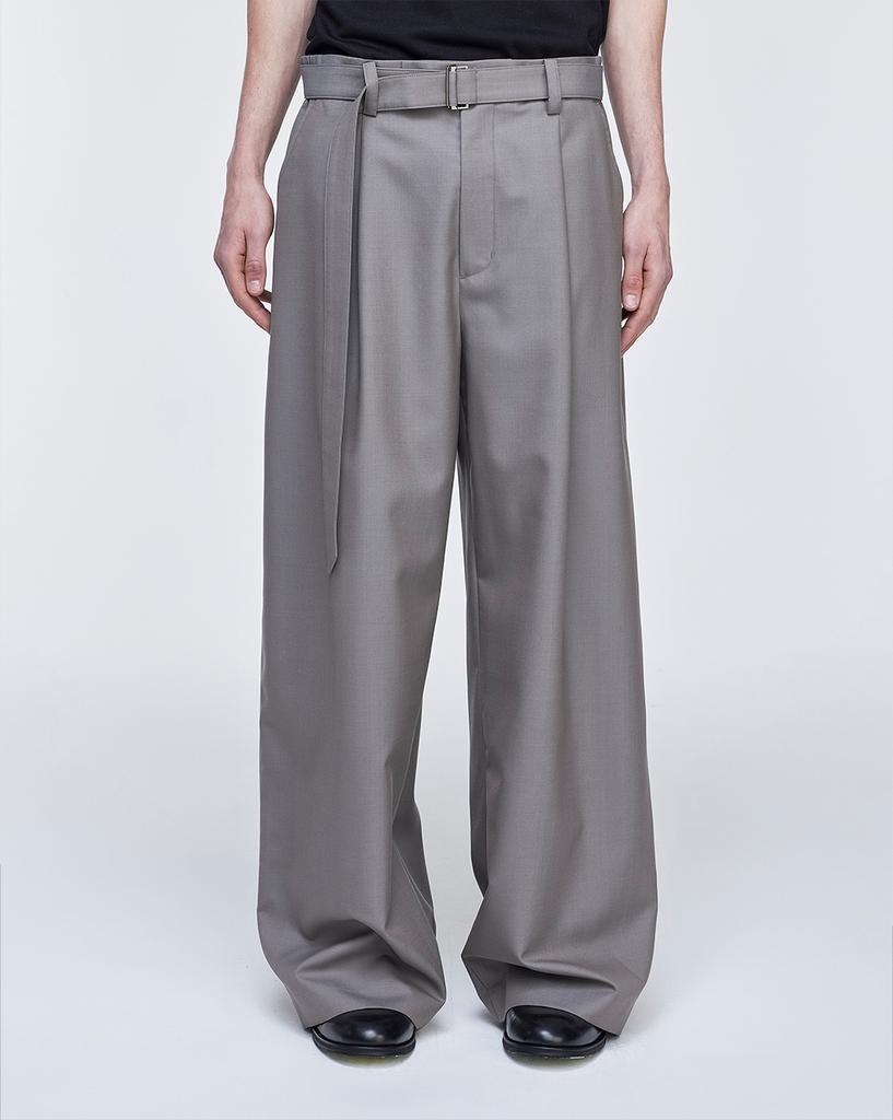 Songjio Songzio Homme Artisan Flare Pants Ash Gray Sh2Pt271Ag