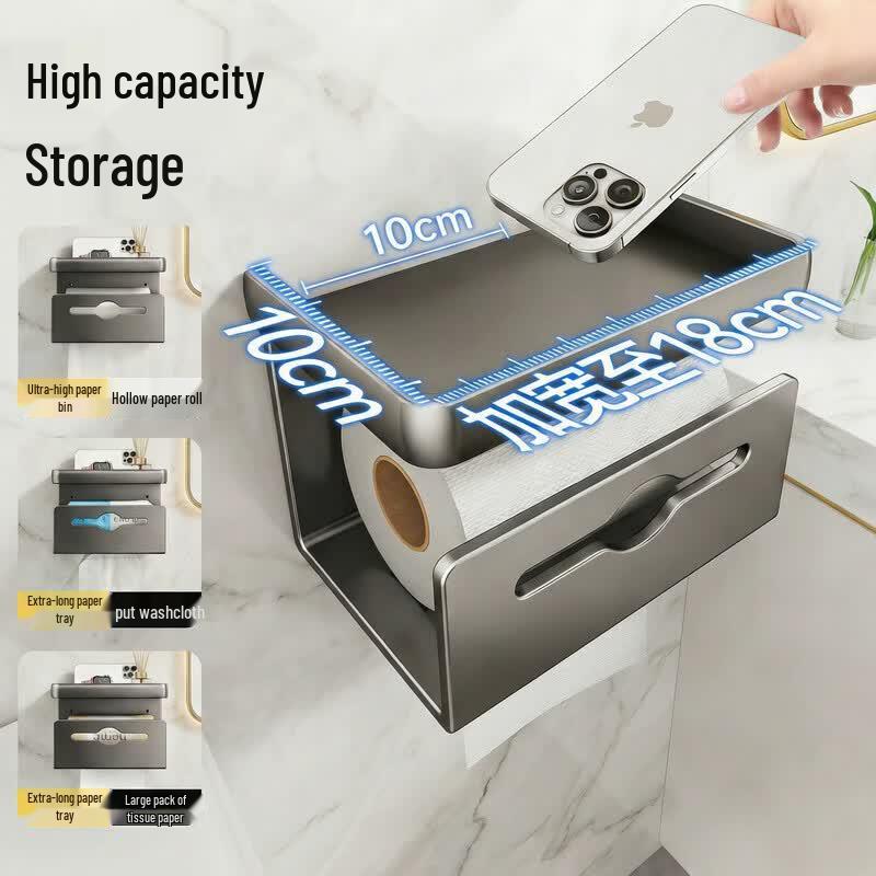 Taoshi Wall-Mounted Bathroom Tissue Holder