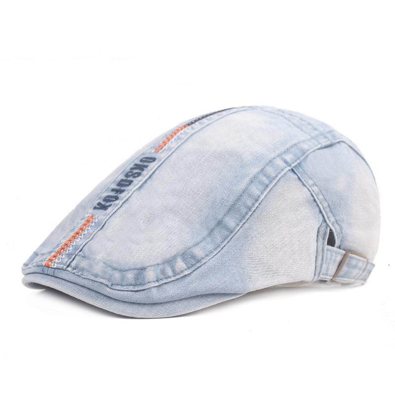 Cowboystoff Andetungehatt Herre Retro Fremoverlue Englandstil Beret Herre- og damehatt