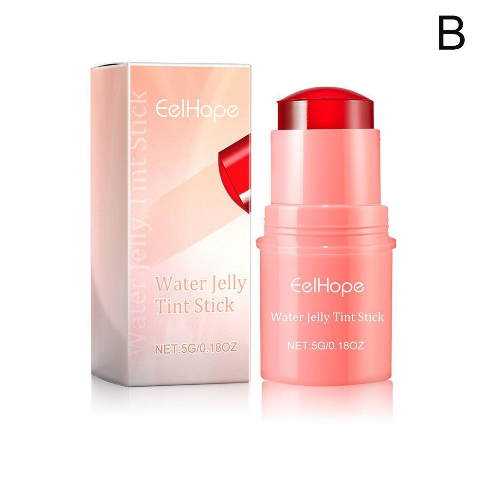 

Water Jelly Tint Stick, увлажняющий и пухлый блеск для губ для макияжа V2G2 F4Z6 Coral color