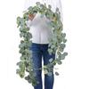 200CM Artificial Eucalyptus Garland Vine Ivy Handmade Fake Wreath Hanging For Home Garden Office Wedding Party Backdrop Arch Wall Decor