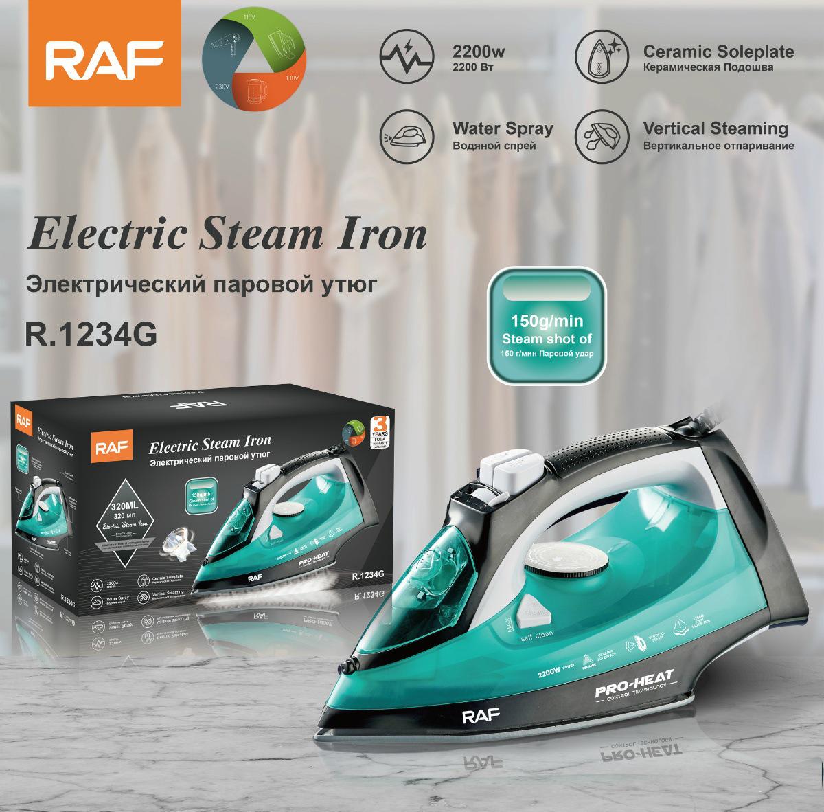 

2200W Handheld Cross-Border Steam Iron - European Standard, Corded, Dry & Wet Use